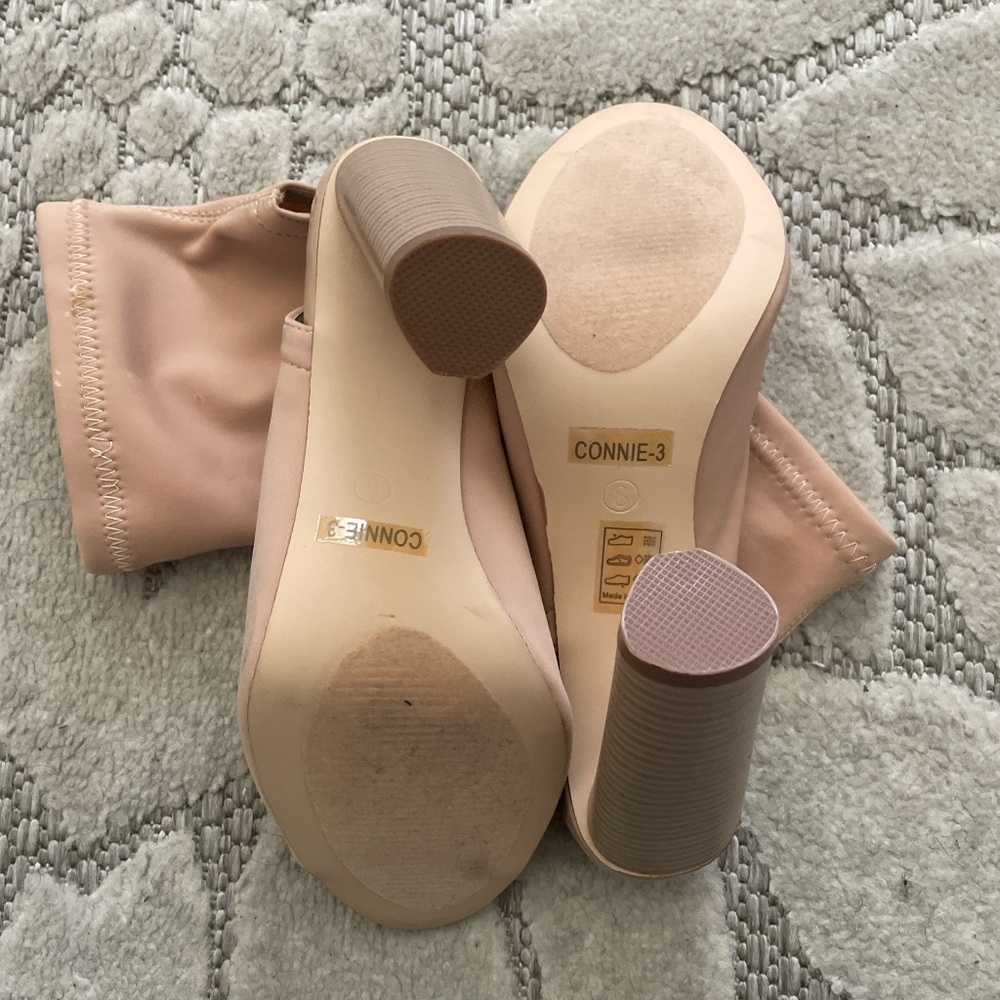 Peep Toe Booties - Picture 3 of 7